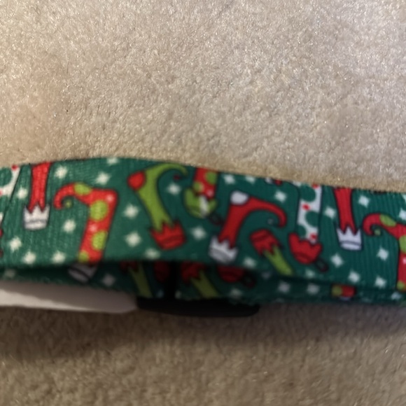 NWT Yellow Dog brand Christmas Dog Collar Size Large 18”-28” - Picture 2 of 3